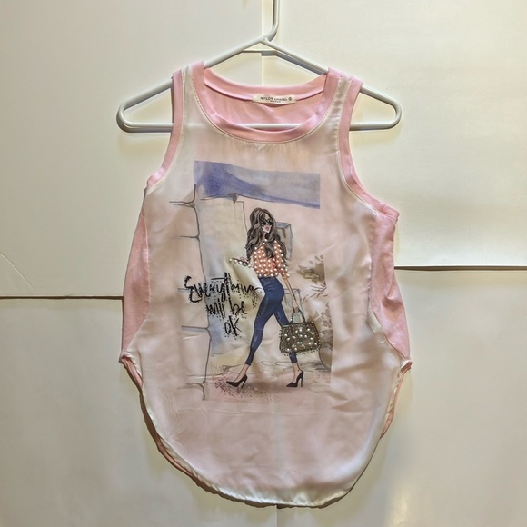 Fancy posh shopper’s tank top - Picture 1 of 4